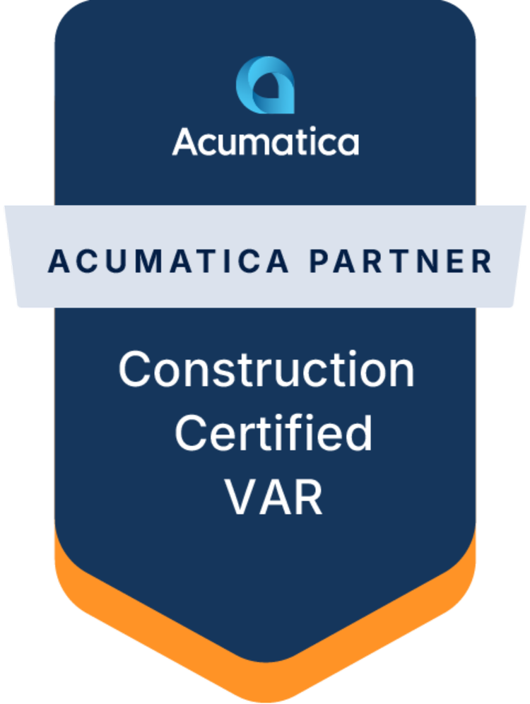 Acumatica Construction Certified partner